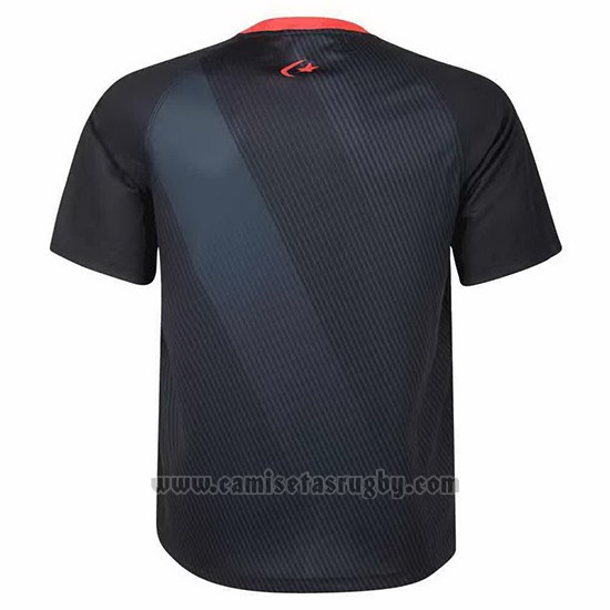 Camiseta Saracens Rugby 2019 Negro